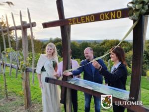 V Moravcih v Slovenskih goricah odprtje 3. Zelenega okna 3